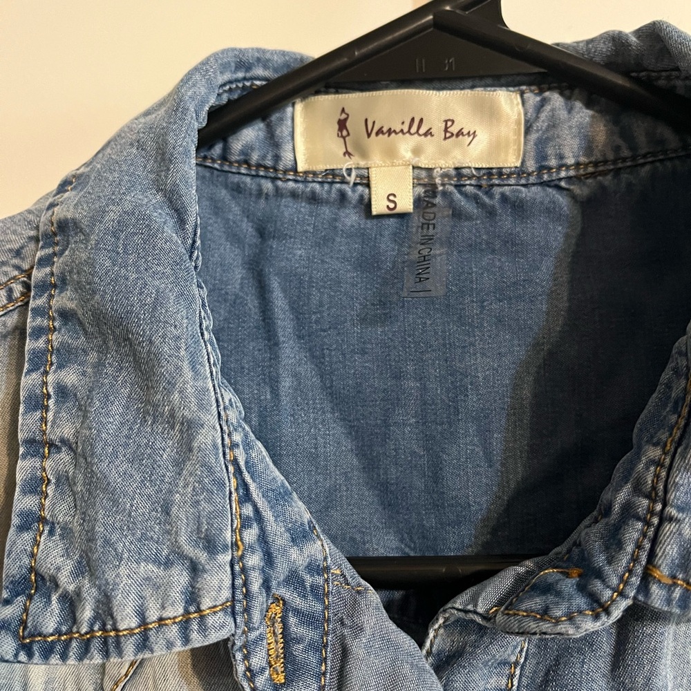 Blue Denim Shirt - Picture 2 of 3